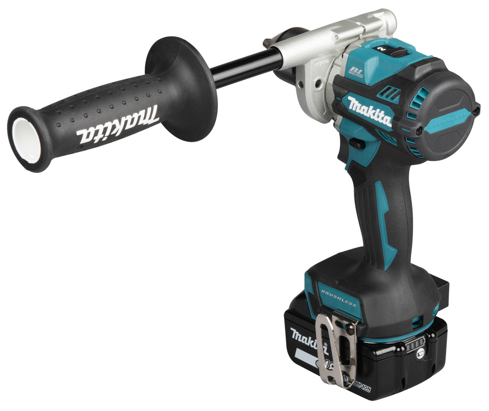 Makita Akku-Bohrschrauber 18V | Brushless, Vollmetall-Getriebe & Doppel-LED - DDF492RG3J
