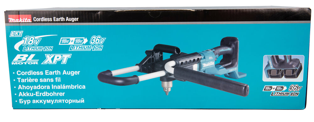 Makita Akku-Erdbohrer DDG460 | Ø150–200 mm, bis 155 Löcher & Brushless-Motor - DDG460ZX7