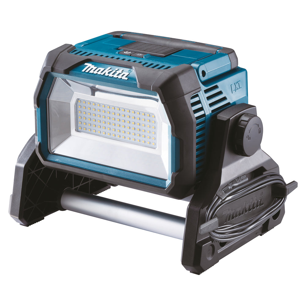 Makita LED-Akku-Baustrahler 18V | 2.000–10.000 lm, Hybridbetrieb & Doppel-Akku-Slot - DEADML809