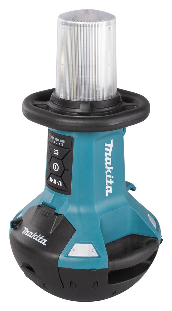 Makita LED-Flächenbeleuchtung 18V | 1.500–5.500 lm, 360° Licht & Hybridbetrieb - DEADML810