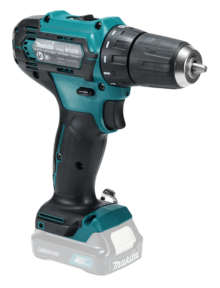 Makita Akku-Bohrschrauber 18V | kompakt & vielseitig mit 34 Nm Drehmoment - DF333DZ