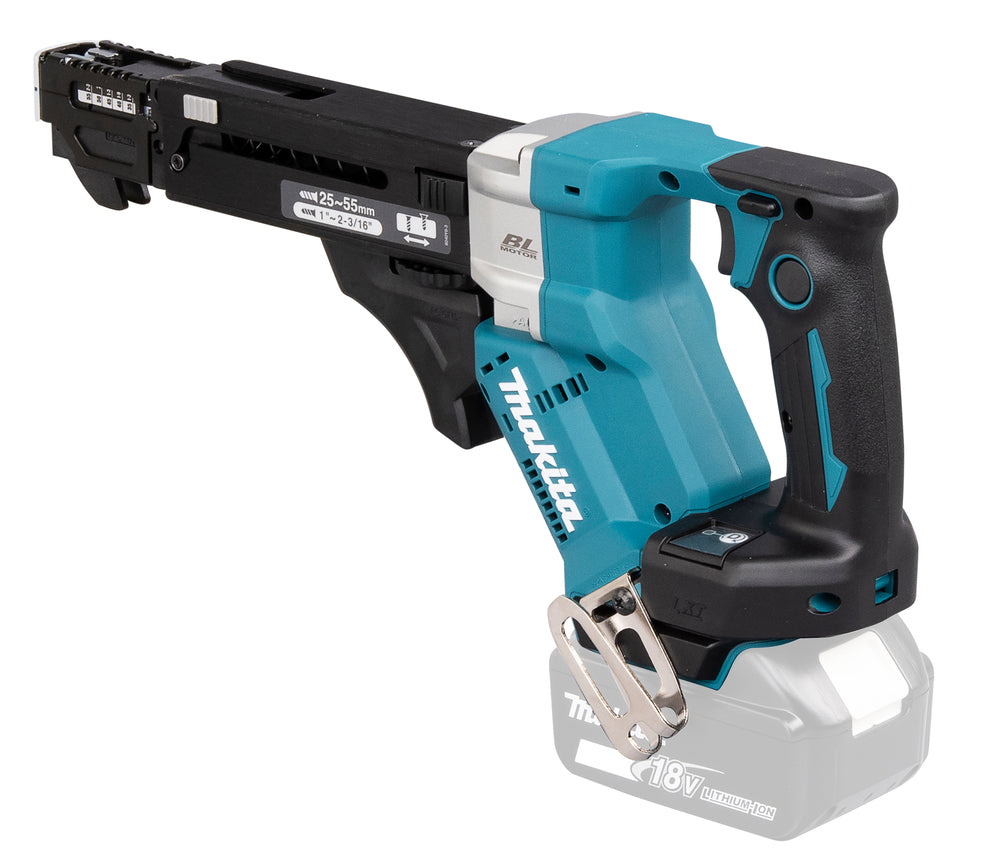 Makita Akku-Magazinschrauber 18V | Brushless mit Push-Drive & XPT für Schrauben 25–55 mm - DFR551Z