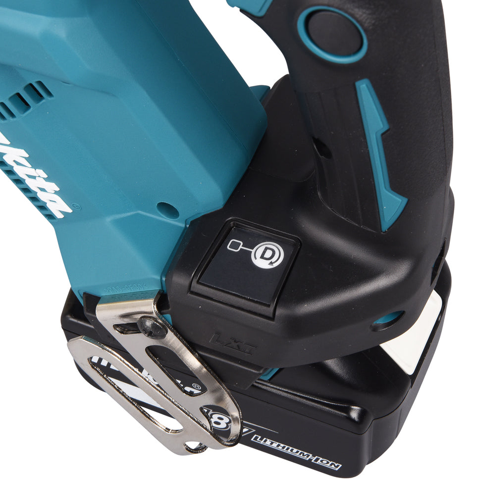 Makita Akku-Magazinschrauber 18V | Brushless mit Push-Drive, XPT & langer Schraubenführung (25–55 mm) - DFR551RTJ