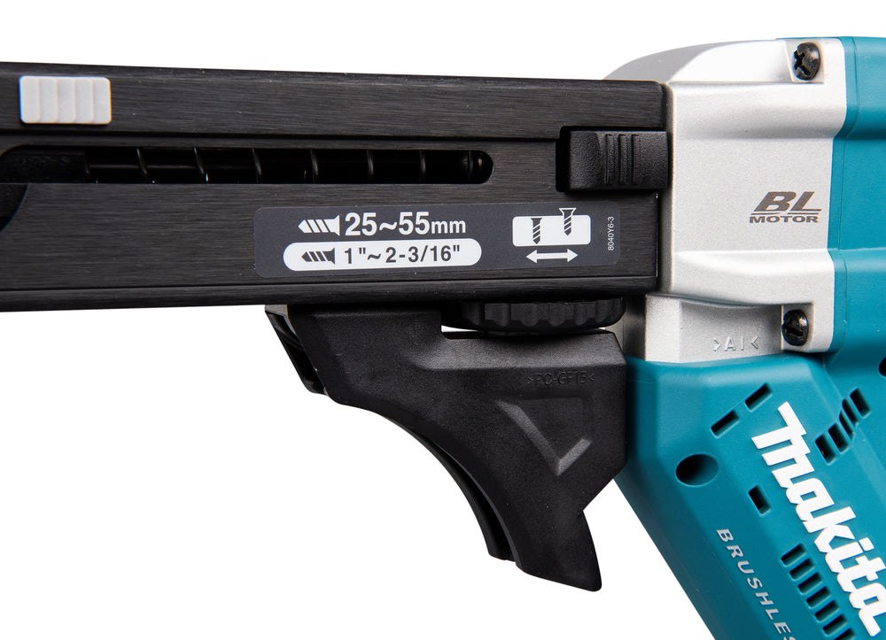 Makita Akku-Magazinschrauber 18V | Brushless mit Push-Drive & XPT für Schrauben 25–55 mm - DFR551Z