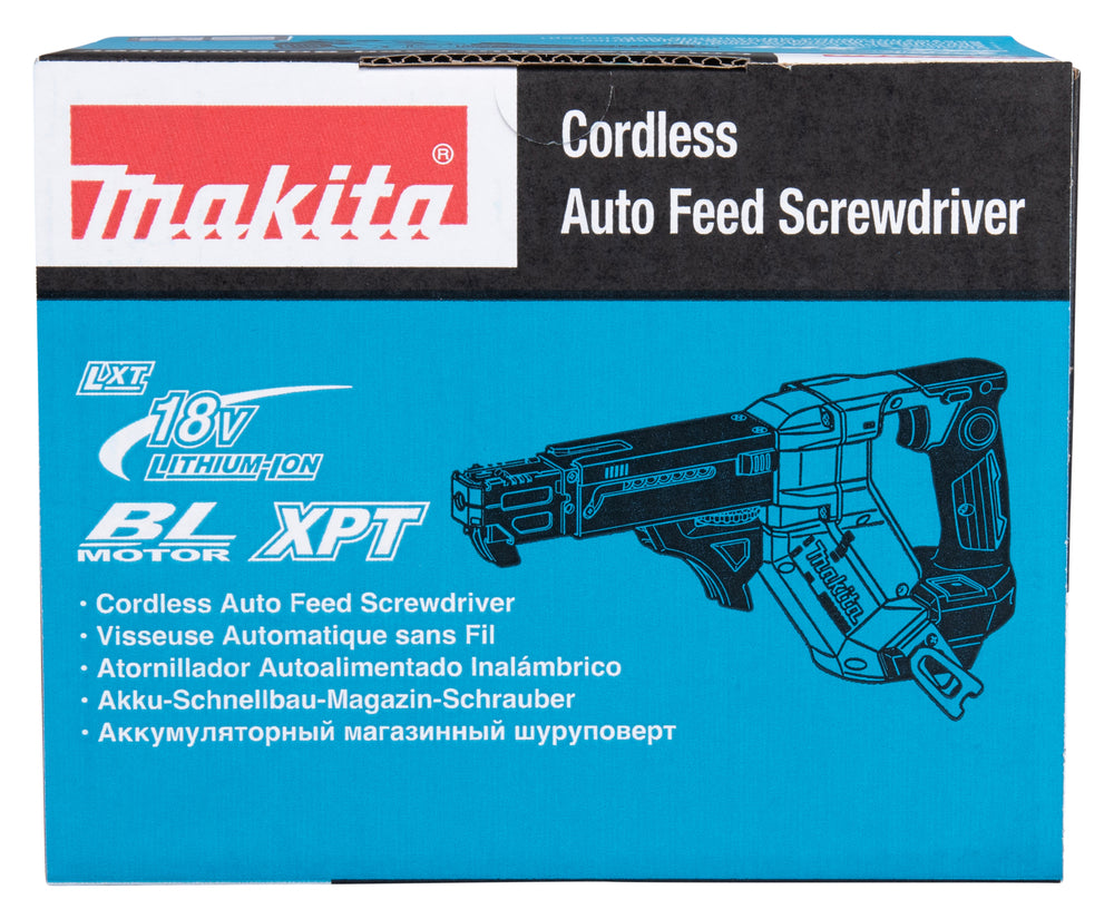 Makita Akku-Magazinschrauber 18V | Brushless mit Push-Drive für Schrauben 25–55 mm - DFR552Z