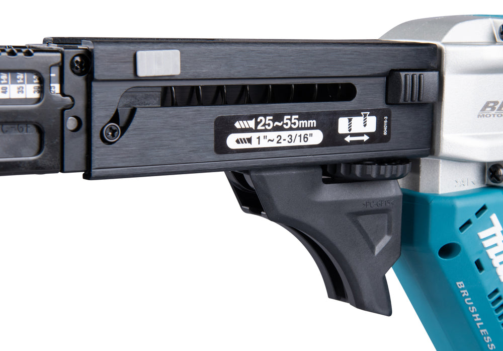 Makita Akku-Magazinschrauber 18V | Brushless mit Push-Drive für Schrauben 25–55 mm - DFR552Z