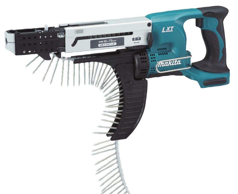 Makita Akku-Magazinschrauber 18V | für gegurtete Schrauben 45–75 mm - DFR750Z