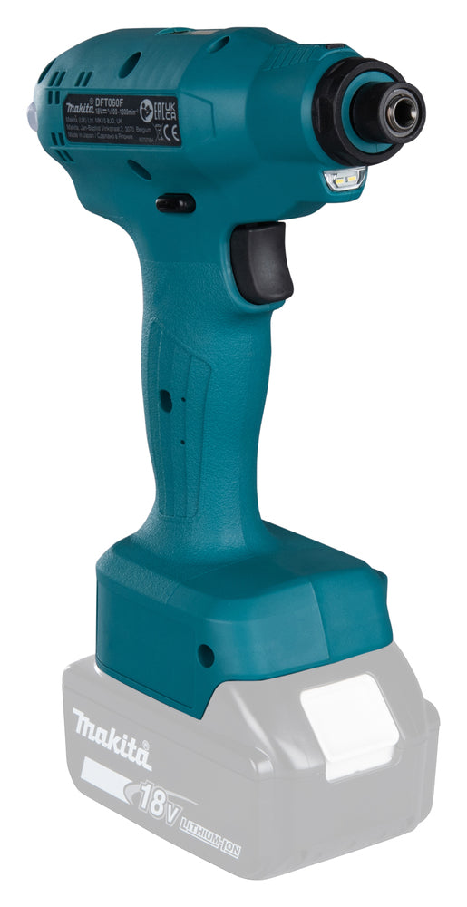 Makita Akku-Abschaltschrauber 18V | Brushless mit 7-stufiger Geschwindigkeit & LED - DFT060FM4Z