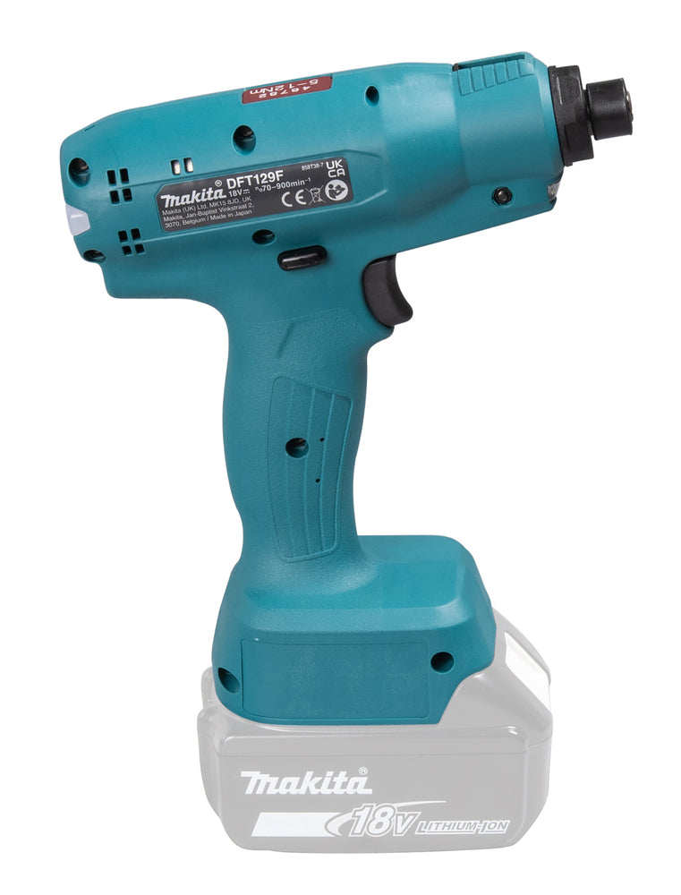 Makita Akku-Abschaltschrauber 18V | Brushless mit 7-stufiger Geschwindigkeit & LED - DFT129FMZ