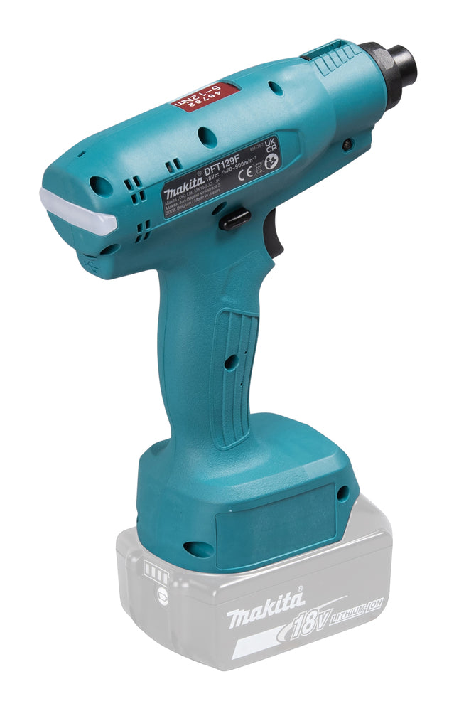 Makita Akku-Abschaltschrauber 18V | Brushless mit 7-stufiger Geschwindigkeit & LED - DFT129FMZ