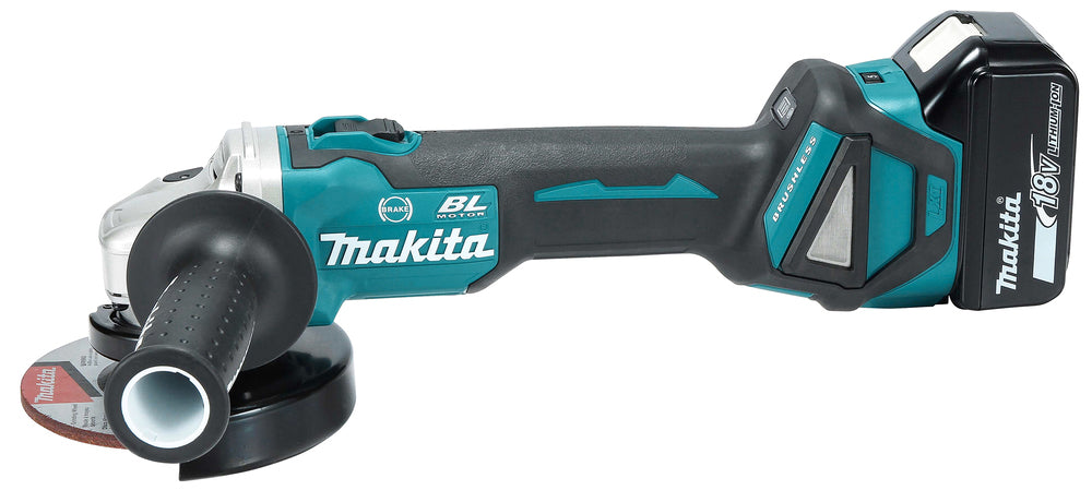 Makita Akku-Winkelschleifer 18V | 125 mm | Brushless mit AFT & ADT - DGA513RT3J