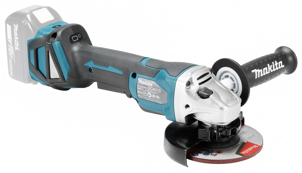 Makita Akku-Winkelschleifer 18V | 125 mm | AFT & ADT - DGA515Z