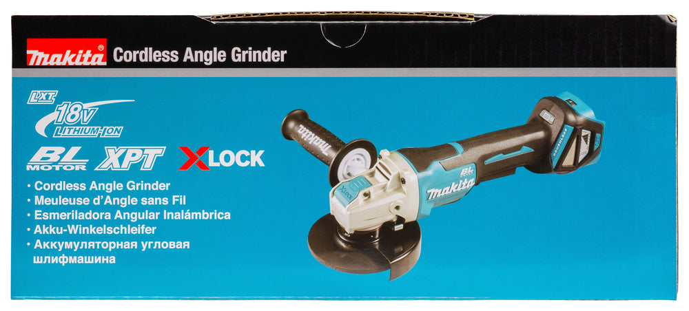 Makita Akku-Winkelschleifer 18V | 125 mm | X-LOCK | Brushless - DGA519Z
