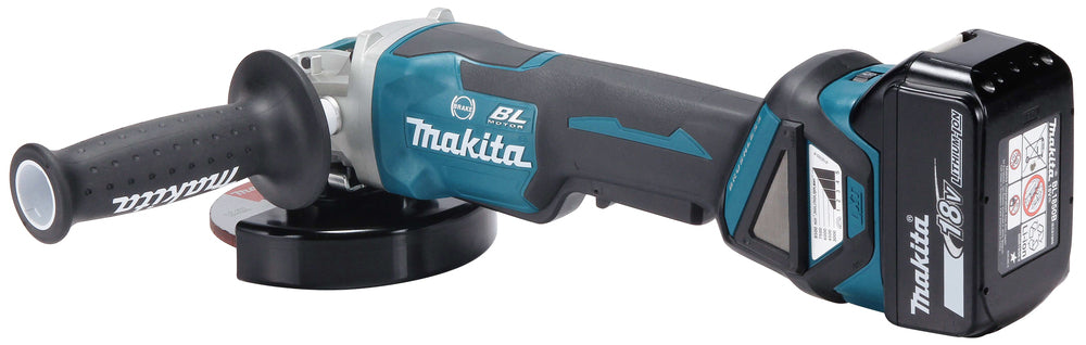 Makita Akku-Winkelschleifer 18V | 125 mm | X-LOCK | Brushless - DGA519RTJ