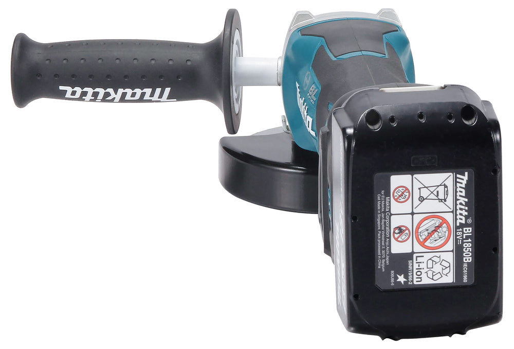 Makita Akku-Winkelschleifer 18V | 125 mm | X-LOCK | Brushless - DGA519RTJ