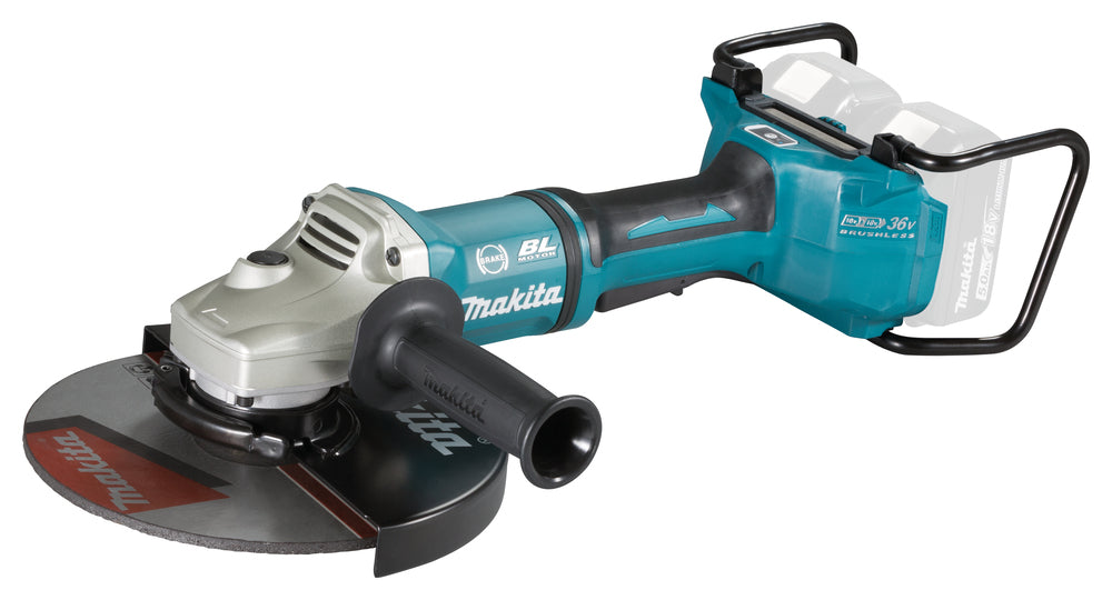Makita Akku-Winkelschleifer 2x18V | 230 mm | Brushless - DGA901ZKU2