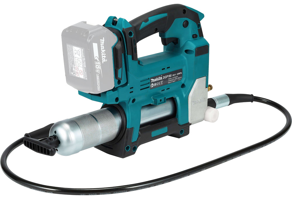 Makita Akku-Fettpresse – leistungsstark & komfortabel schmieren - DGP180Z