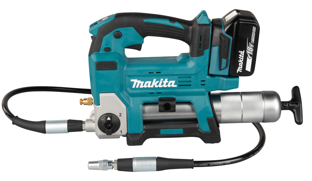 Makita Akku-Fettpresse – sauberes und effizientes Abschmieren - DGP180RT