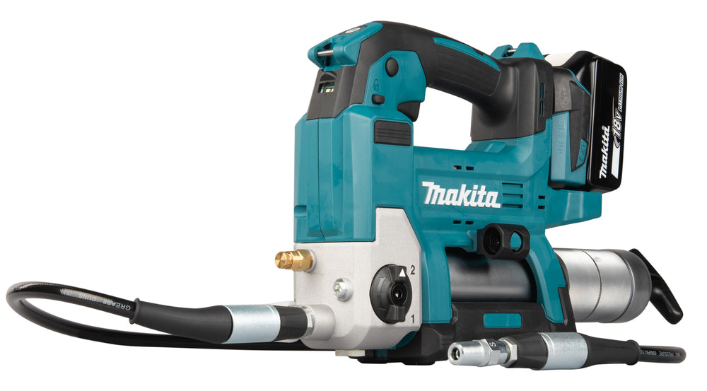 Makita Akku-Fettpresse – sauberes und effizientes Abschmieren - DGP180RT