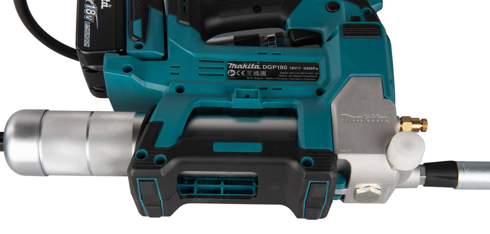 Makita Akku-Fettpresse – leistungsstark & komfortabel schmieren - DGP180Z