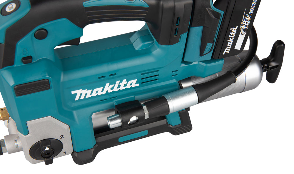 Makita Akku-Fettpresse – sauberes und effizientes Abschmieren - DGP180RT
