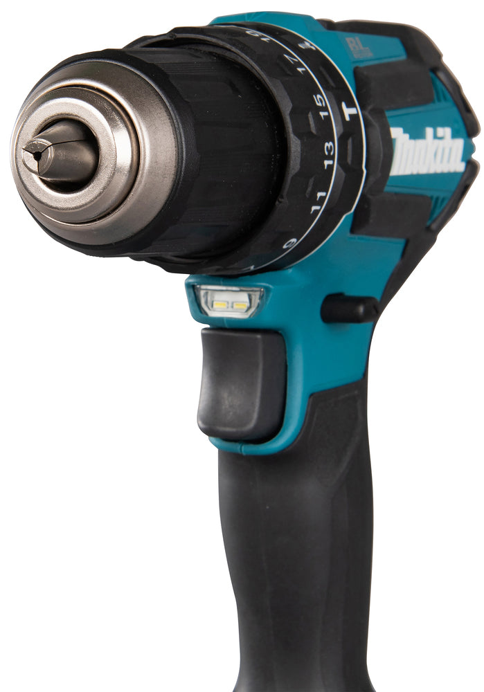 Makita Akku-Schlagbohrschrauber – 18V, 60 Nm Drehmoment, bürstenlos & mit Vollmetallgetriebe - DHP485Z