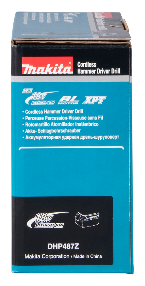Makita Akku-Schlagbohrschrauber – 18V, kompakt & mit ergonomisch verbessertem Handgriff - DHP487Z