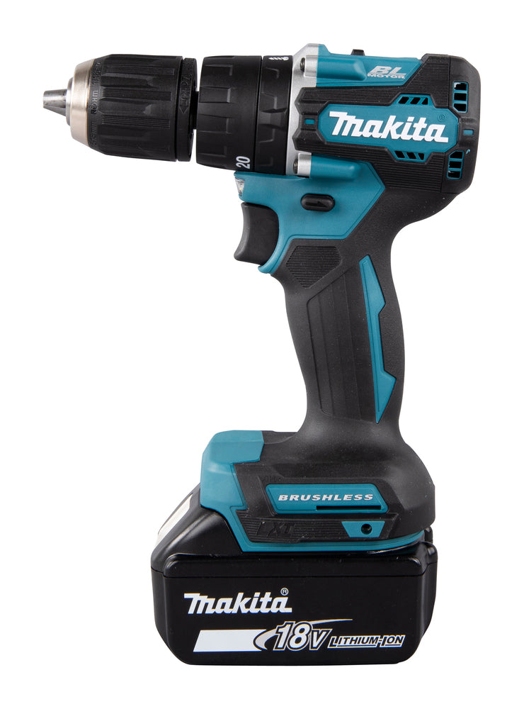 Makita Akku-Schlagbohrschrauber – 18V, kompakt & mit ergonomisch verbessertem Handgriff - DHP487RAJ