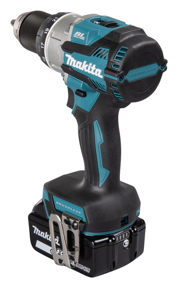 Makita Akku-Schlagbohrschrauber – 18V, 110 Nm Drehmoment, bürstenlos & extra kompakt - DHP489RTJ