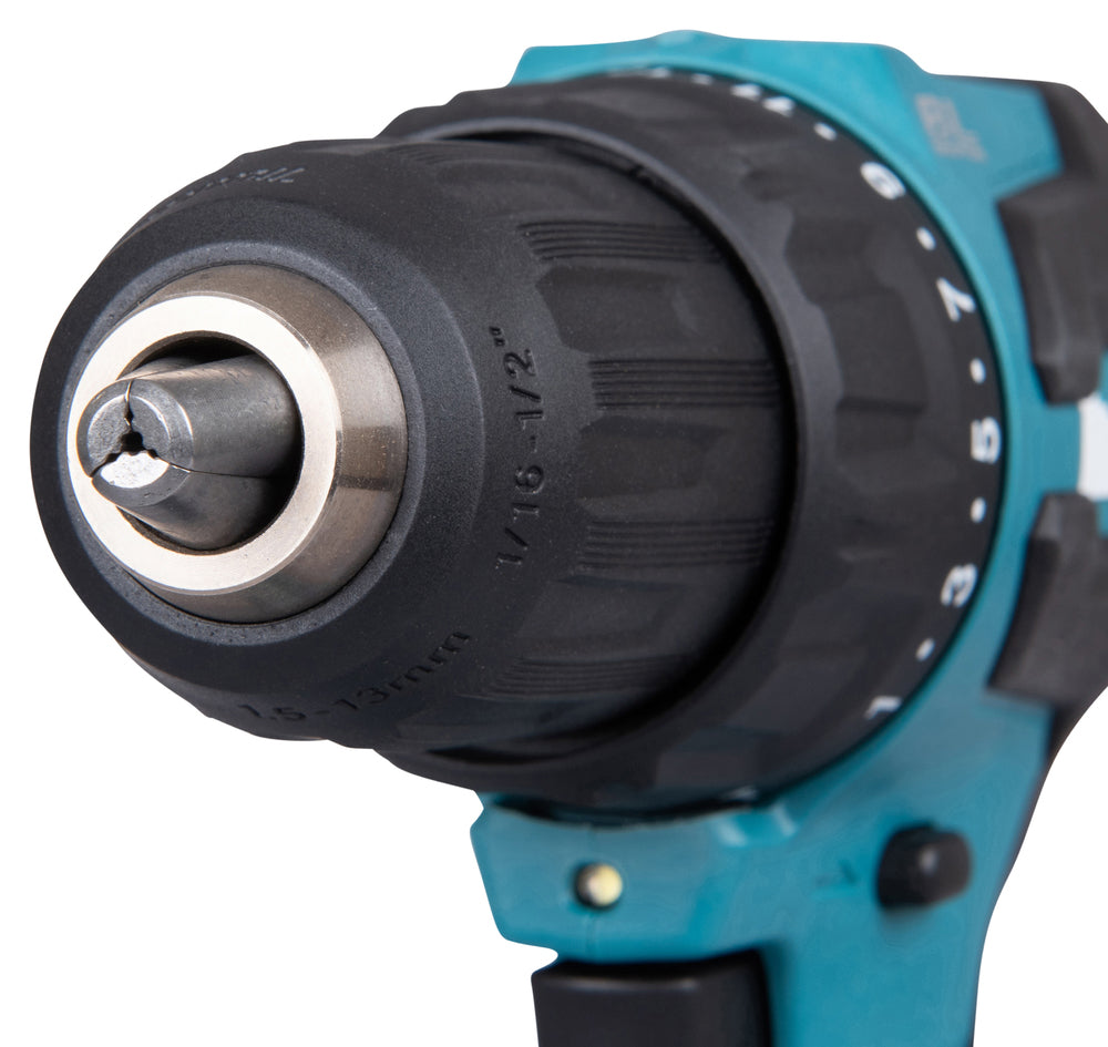 Makita Akku-Schlagbohrschrauber – 18V, 65 Nm Drehmoment, mit 2-Gang-Vollmetallgetriebe - DHP490Z