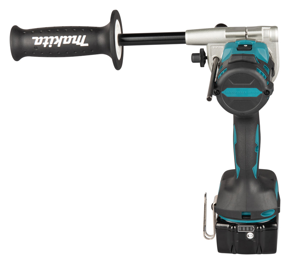 Makita Akku-Schlagbohrschrauber – 18V, 141 Nm, bürstenlos & mit Metall-Bohrfutter - DHP492RTJ