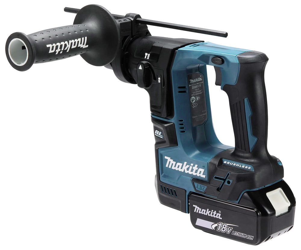 Makita Akku-Bohrhammer SDS-PLUS – 18V, kompakt & mit umfangreichem Zubehörset - DHR171RAX3