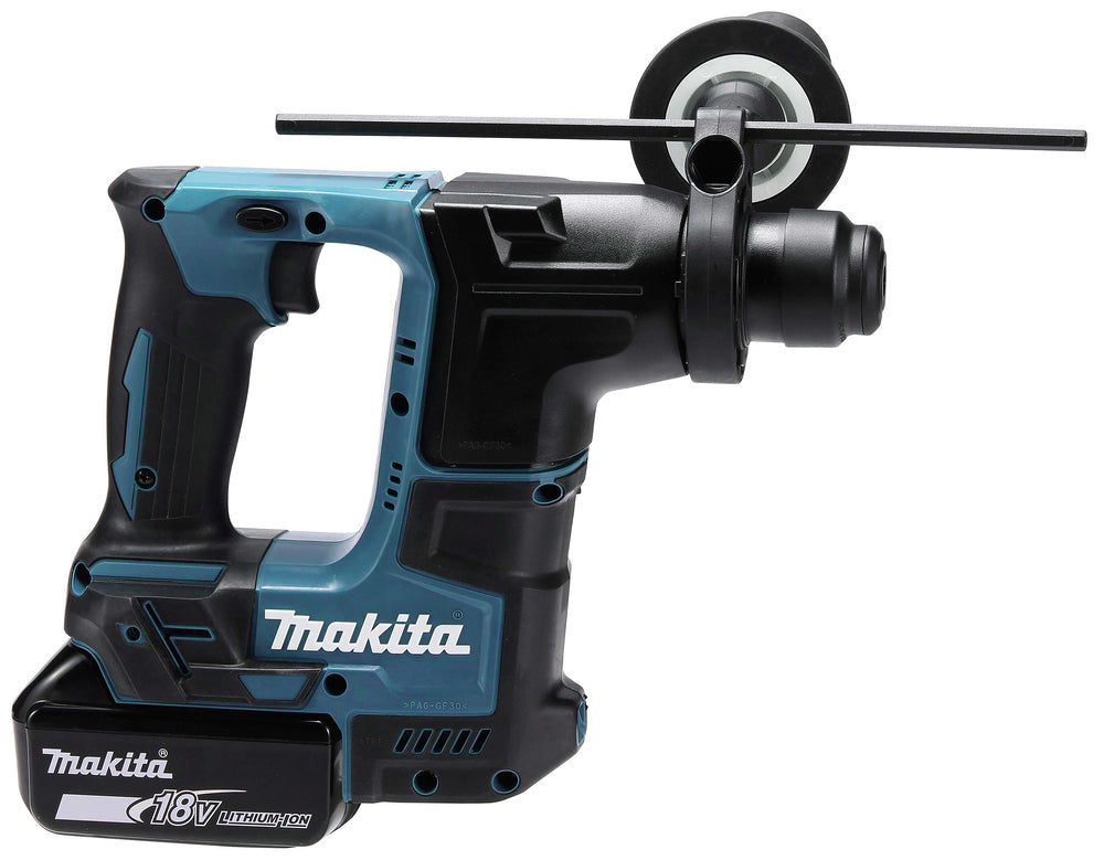 Makita Akku-Bohrhammer SDS-PLUS – 18V, 1,2 J Schlagstärke, kompakt & vibrationsarm - DHR171RAJ