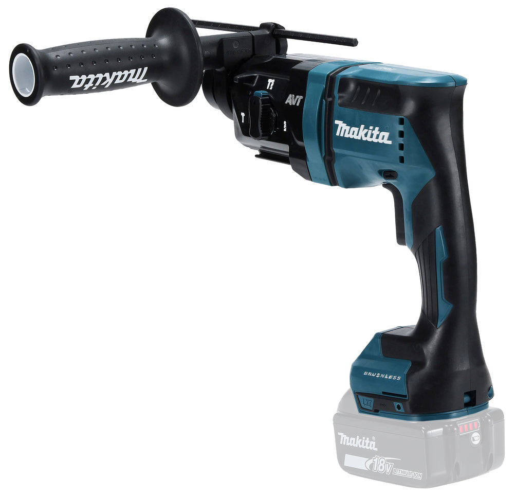 Makita Akku-Kombihammer SDS-PLUS – 18V, 1,7 J Schlagstärke, mit AWS & AVT - DHR182Z