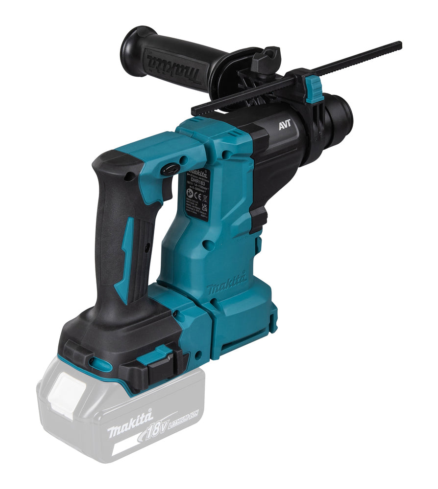 Makita Akku-Bohrhammer SDS-PLUS – 18V, 1,7 J Schlagstärke, bürstenlos & mit XPT - DHR183Z