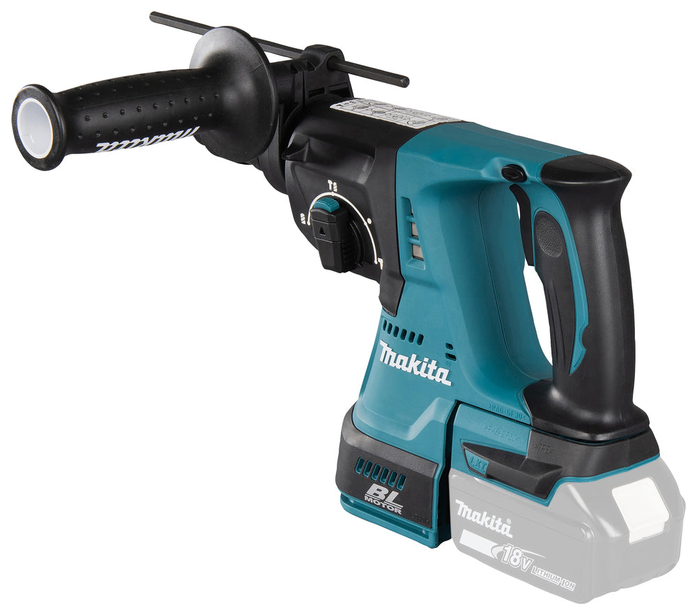 Makita Akku-Kombihammer SDS-PLUS – 18V, 2,0 J Schlagstärke, mit Rutschkupplung - DHR243Z