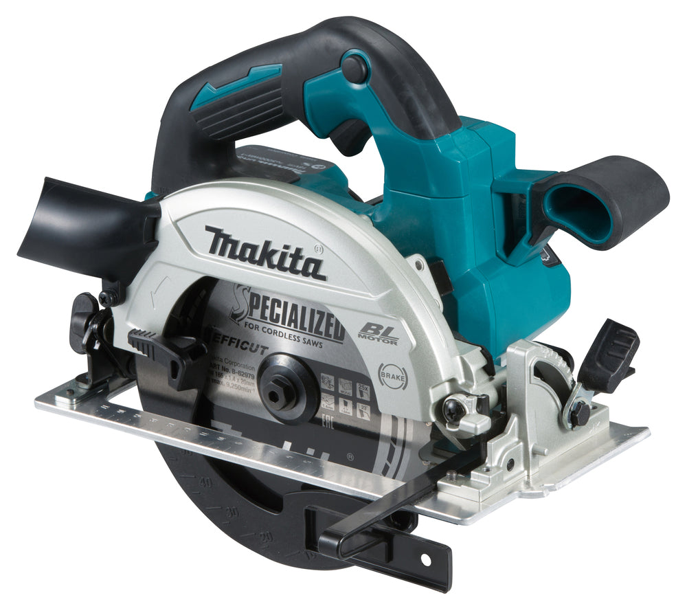 Makita Akku-Handkreissäge 165 mm – 57 mm Schnitttiefe, ADT & LED - DHS660Z