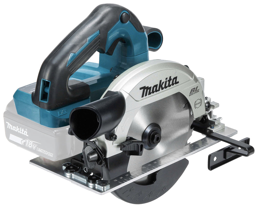 Makita Akku-Handkreissäge 165 mm – 57 mm Schnitttiefe, ADT, AWS & LED - DHS661ZU
