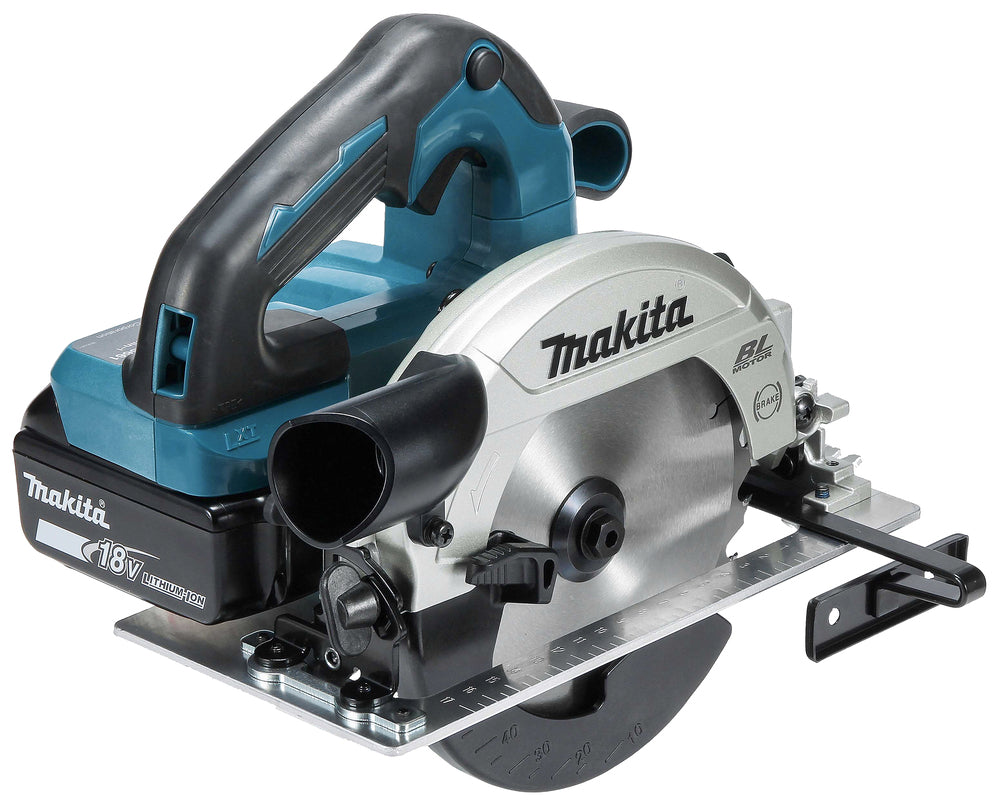 Makita Akku-Handkreissäge 165 mm – 57 mm Schnitttiefe, AWS, ADT & LED - DHS661RTJU