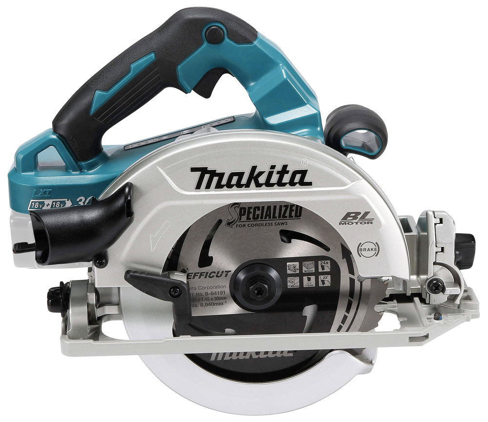 Makita Akku-Handkreissäge 190 mm – kompakt, bürstenlos & 62,5 mm Schnitttiefe - DHS782ZJ
