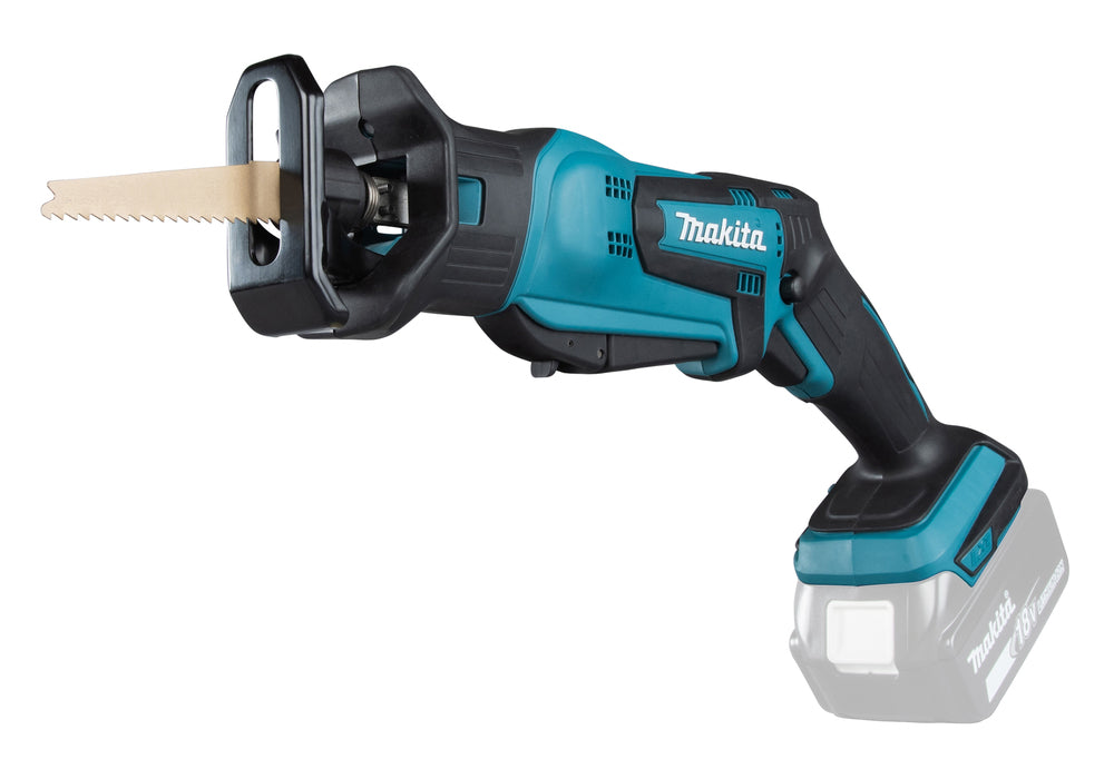 Makita Akku-Reciprosäge DJR183 – kompakt, 1,7 kg leicht & werkzeugloser Sägeblattwechsel - DJR183Z