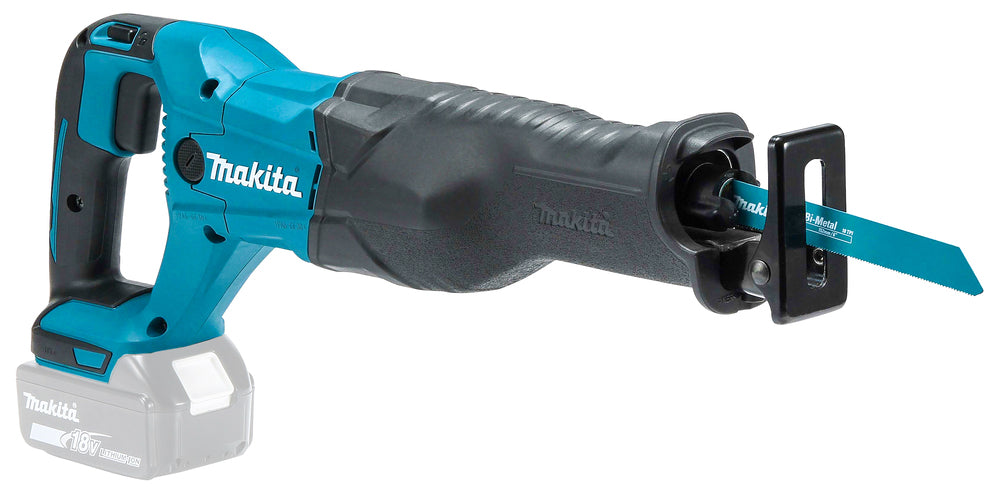 Makita Akku-Reciprosäge – 32 mm Hubhöhe, kompakt & werkzeugloser Sägeblattwechsel - DJR186ZK