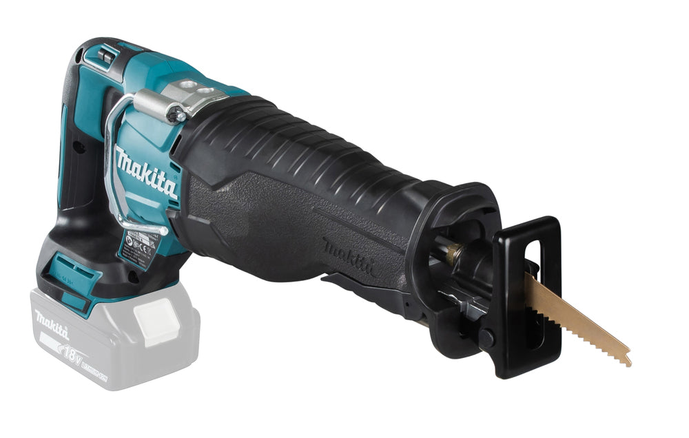 Makita Akku-Reciprosäge – 32 mm Hubhöhe, bürstenlos & werkzeugloser Sägeblattwechsel - DJR187ZK