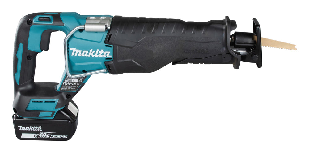 Makita Akku-Reciprosäge – bürstenlos, 32 mm Hubhöhe & werkzeugloser Sägeblattwechsel - DJR187RT