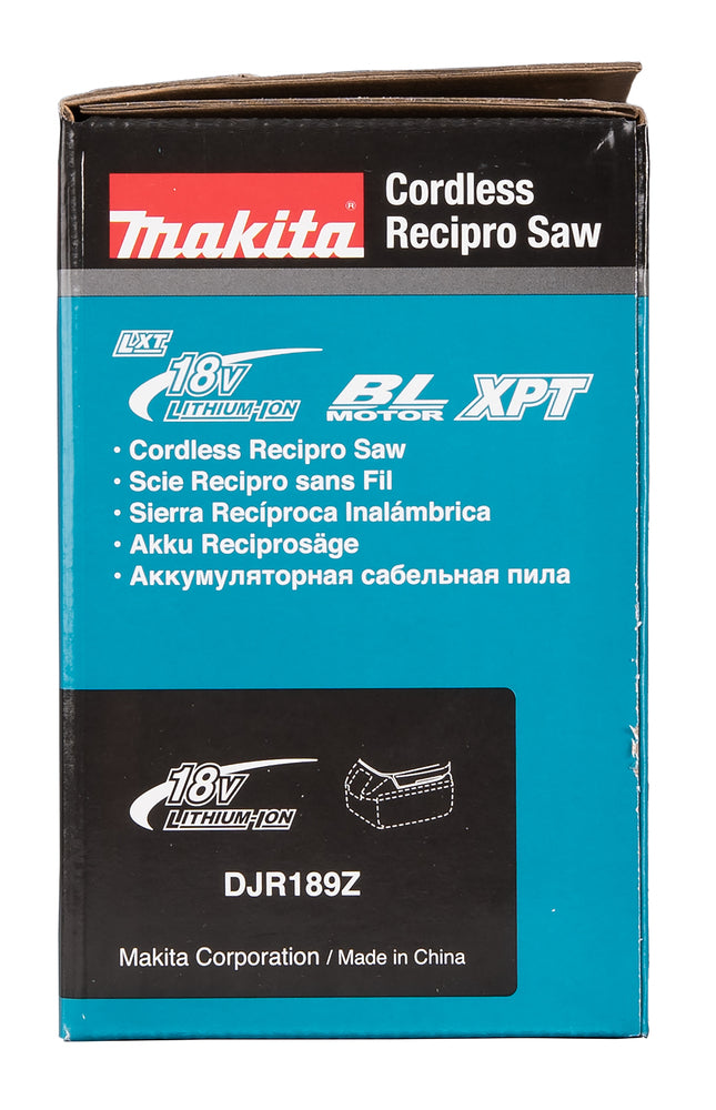 Makita Akku-Reciprosäge – bürstenlos, mit LED & Konstantelektronik - DJR189Z