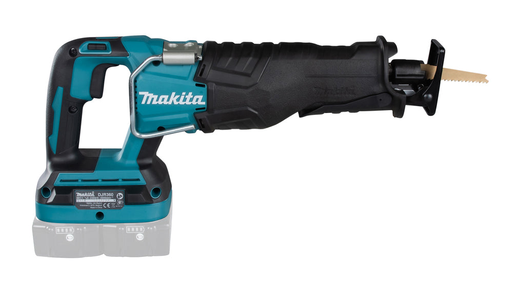 Makita Akku-Reciprosäge – 36 V Power, bürstenlos & werkzeugloser Sägeblattwechsel - DJR360ZK