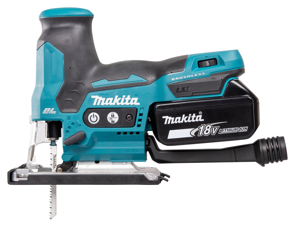 Makita Akku-Pendelhubstichsäge – SoftNoLoad, LED & bürstenloser Motor - DJV185RF1J