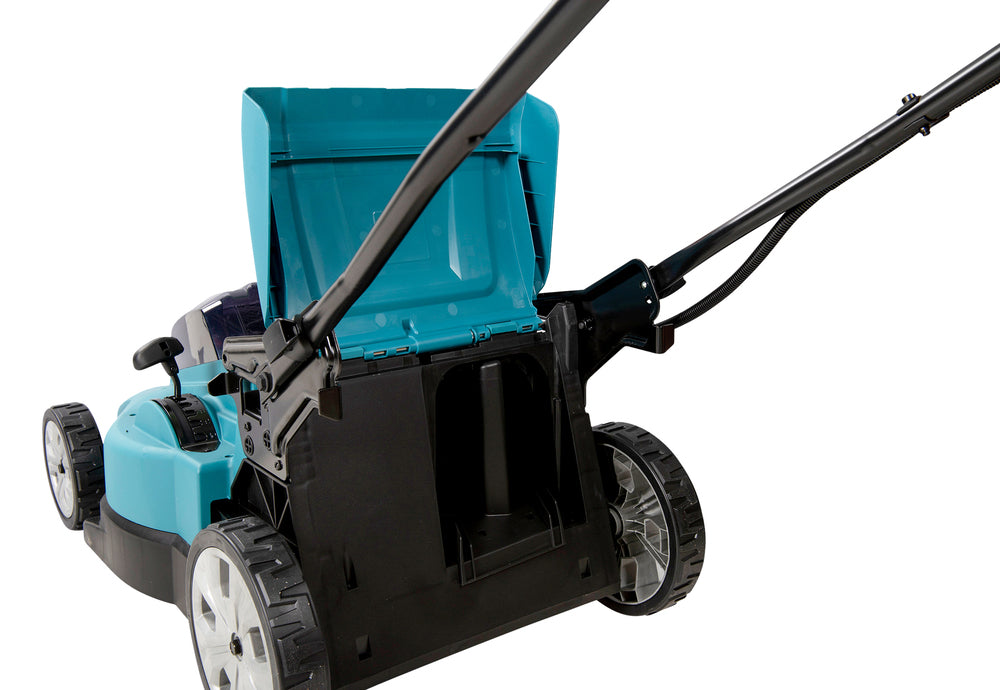 Makita Akku-Rasenmäher 2x18 V für mittelgroße Rasenflächen - DLM480PT2