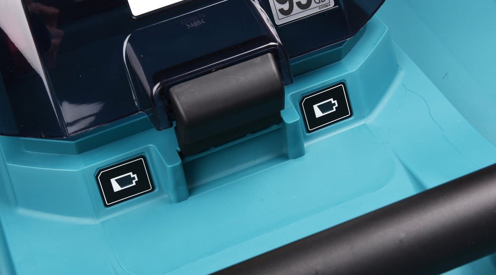 Makita Akku-Rasenmäher 2x18 V für mittelgroße Rasenflächen - DLM480PT2