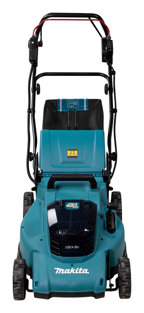 Makita Akku-Rasenmäher 2x18 V für mittelgroße Rasenflächen - DLM481Z